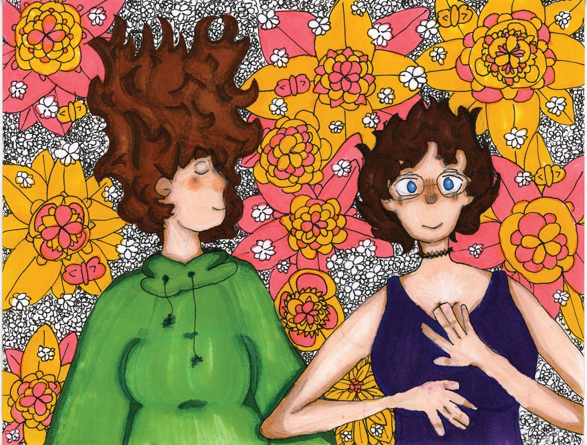 Painting by Hunter Kelley